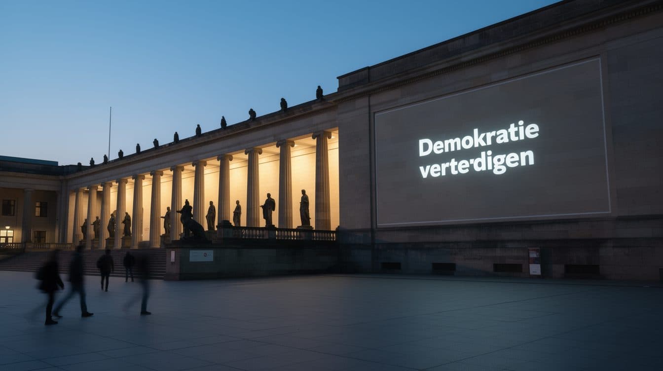 Wofür lohnt es sich zu kämpfen? Ein Demokratietag auf der Museumsinsel