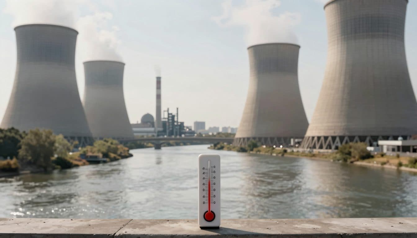 Hitze in Frankreich: Ein Atomkraftwerk muss pausieren