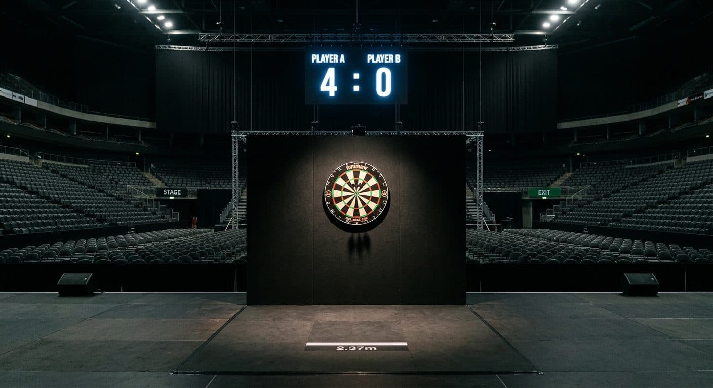 Deutschland startet mit klarem Sieg in die Darts-Team-WM