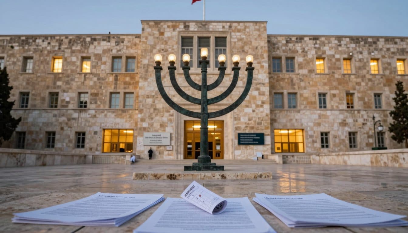 Streit im israelischen Parlament vor der Wahl