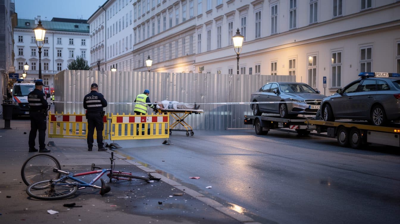 Schwerer Unfall in Wien: 81-Jährige flüchtet nach Crash mit Radfahrerin