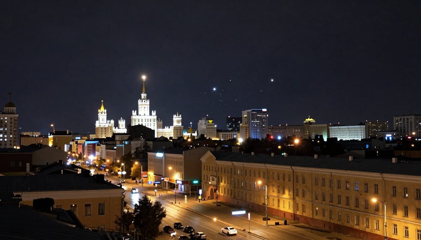 Nächtliche Drohnenangriffe auf Moskau und die Ukraine