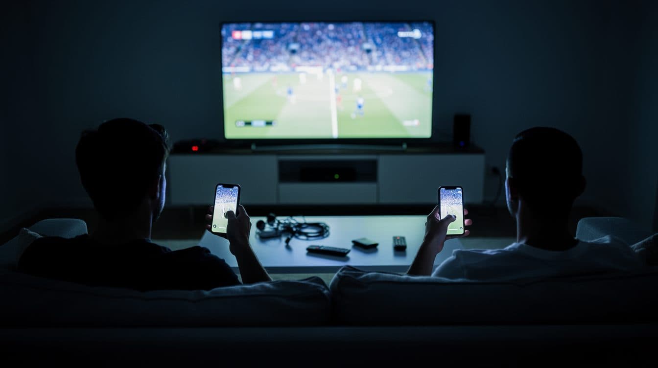 WM 2026: Warum fast alle beim Fußballgucken gleichzeitig am Handy sind