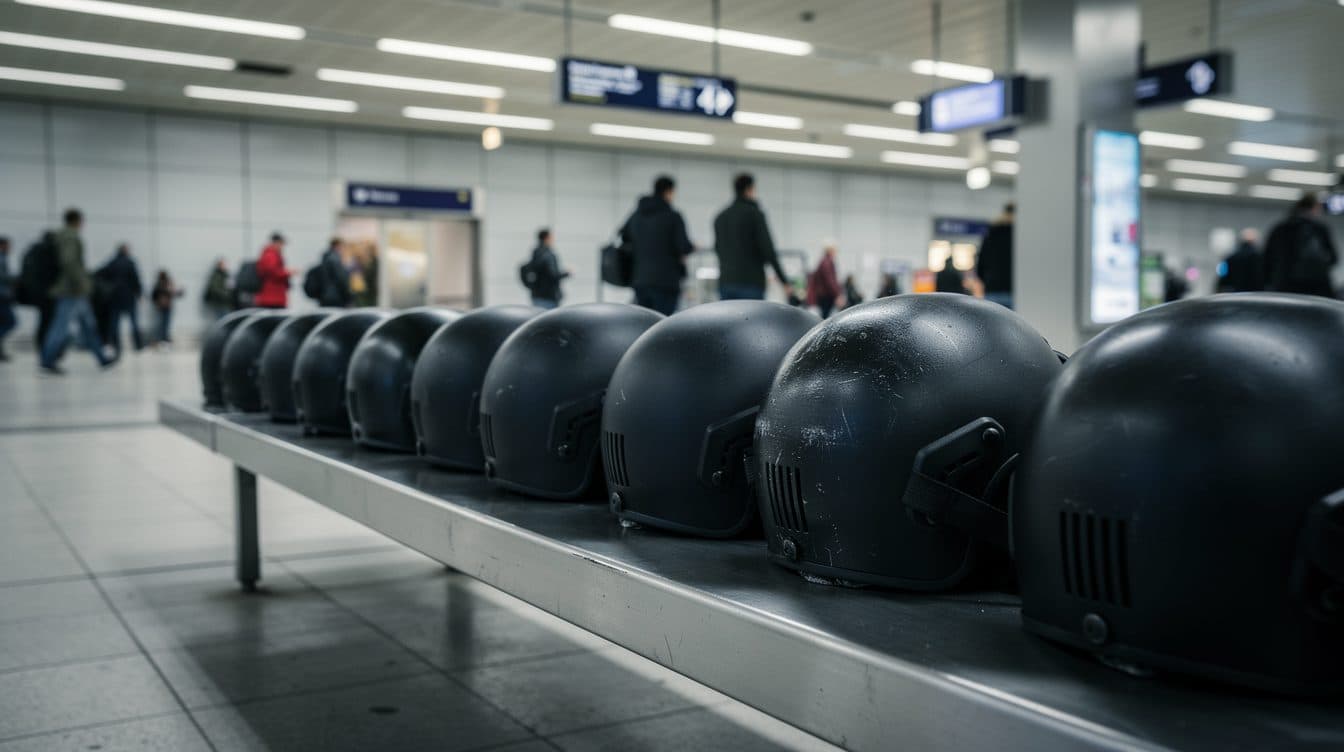 Schutzhelme für Bahn-Sicherheitskräfte: Was steckt dahinter?