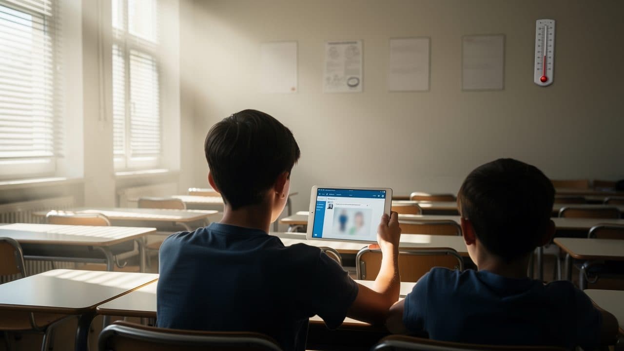 Schule lässt euch bei großer Hitze früher gehen