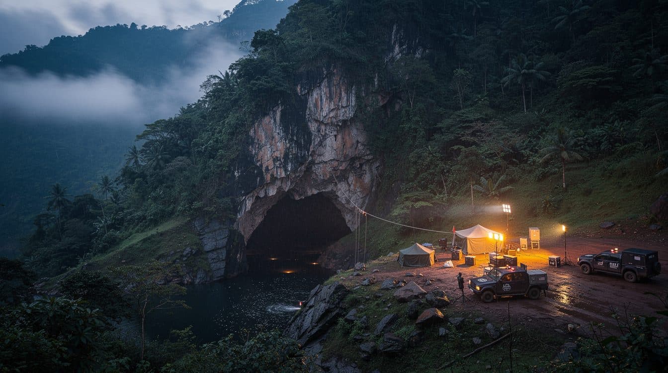 Höhlendrama in Laos: So helfen die Retter den eingeschlossenen Goldsuchern
