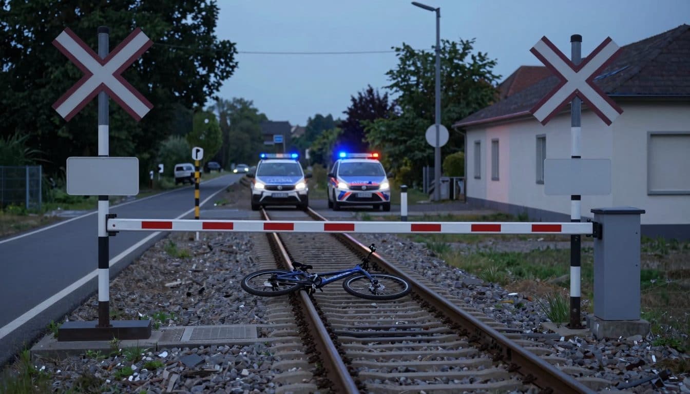 Radfahrer stirbt an Bahnübergang in Baden-Württemberg