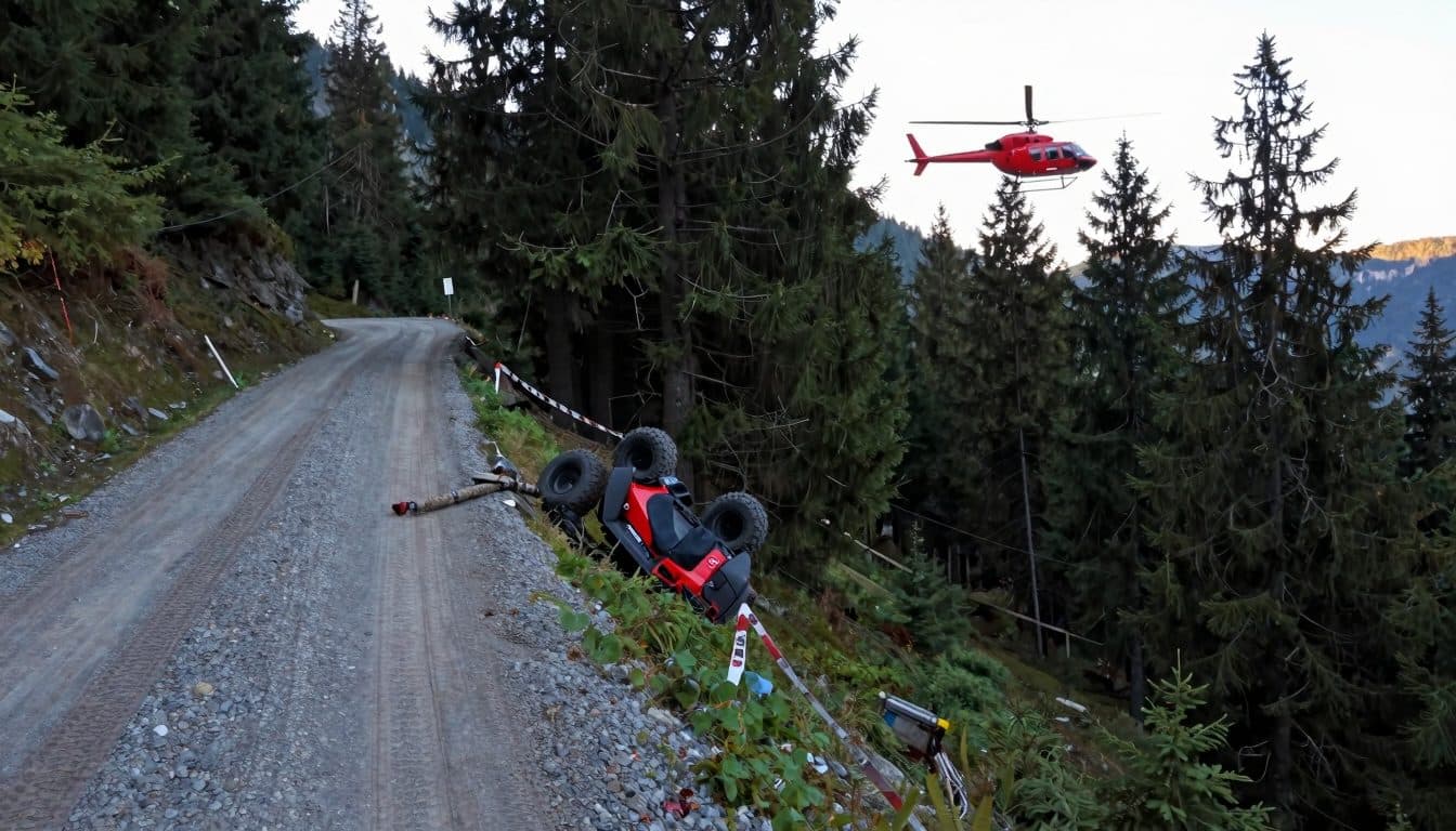 Quad-Unfall in Tirol: Vater fuhr betrunken – Tochter (13) schwer verletzt