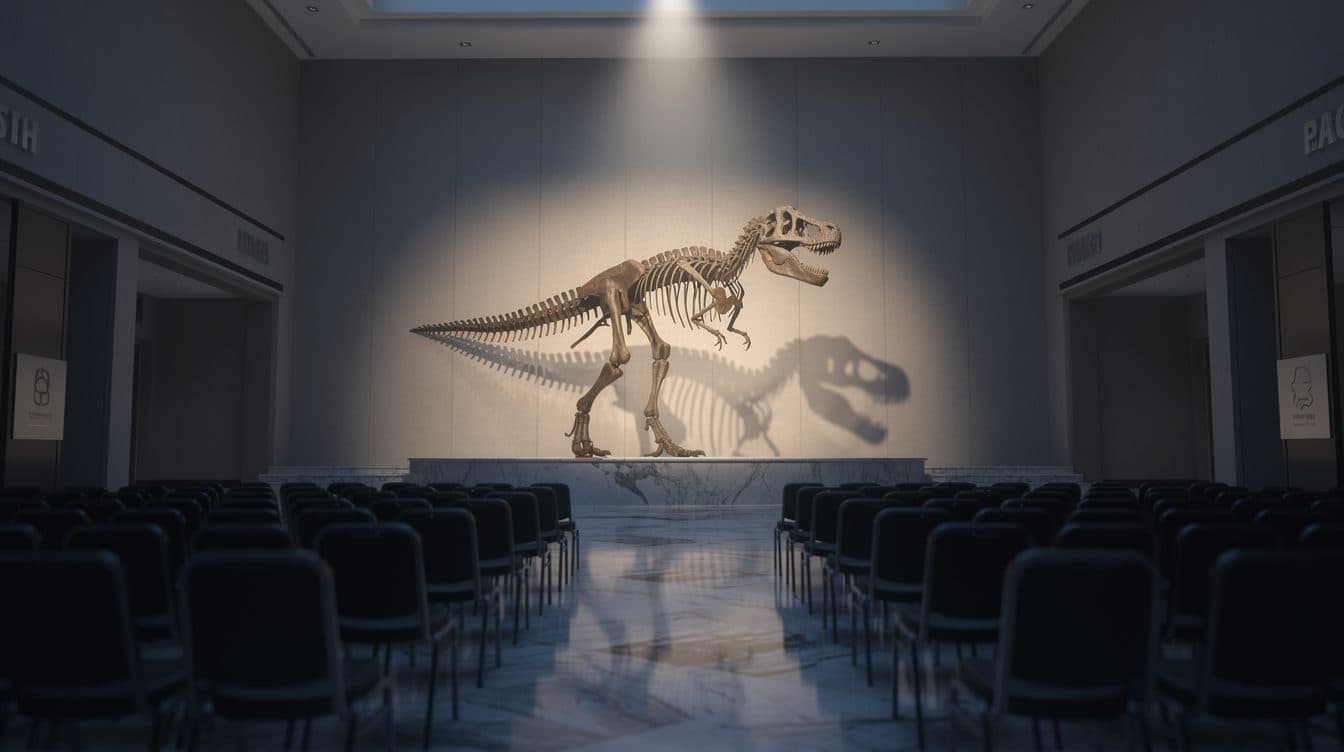 Ein echter T-Rex unterm Hammer: Dieses Dino-Skelett kann bald dir gehören
