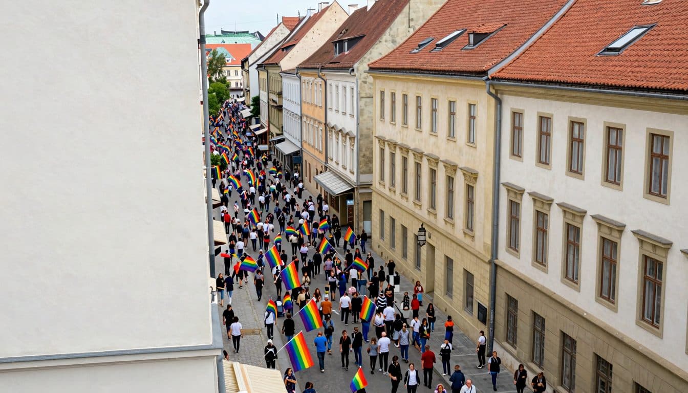 Tausende feiern Pride in Bratislava – und setzen ein Zeichen