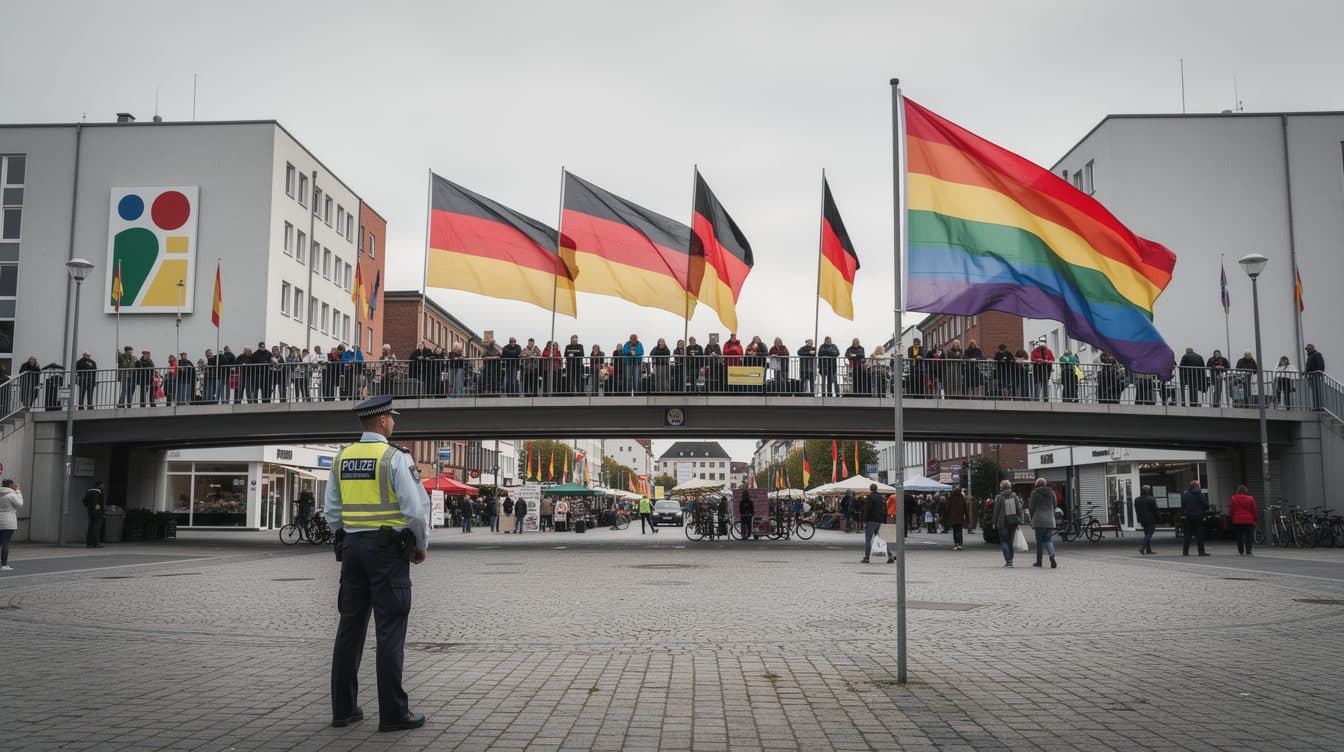 CSD in Wernigerode: Trotz Drohung friedlich für Liebe demonstriert