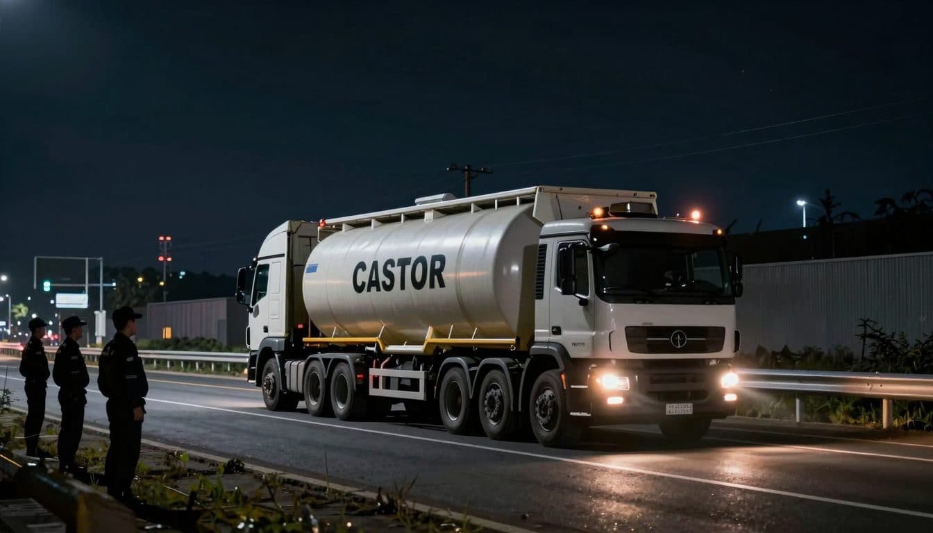 Atommüll aus Jülich: Sechster Castor-Behälter in Ahaus angekommen