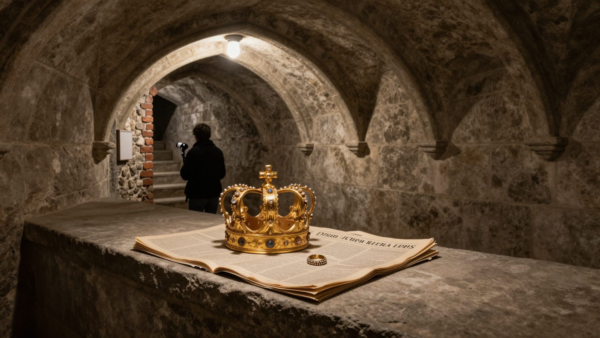 Versteck aus dem Zweiten Weltkrieg in Litauen gefunden: Kronen von Königen