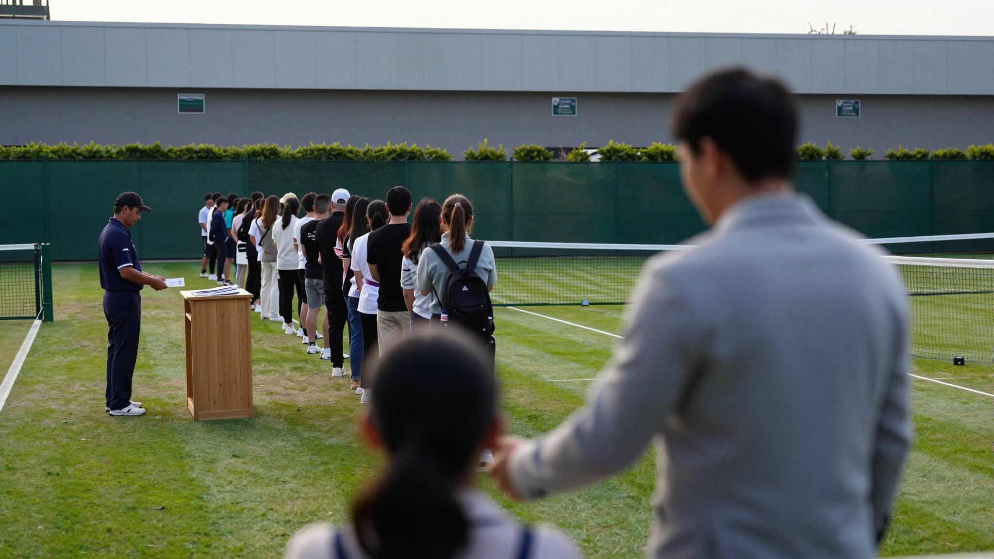 Kate mischt sich in Wimbledon unter die Fans – und hilft sogar beim Ticketverkauf