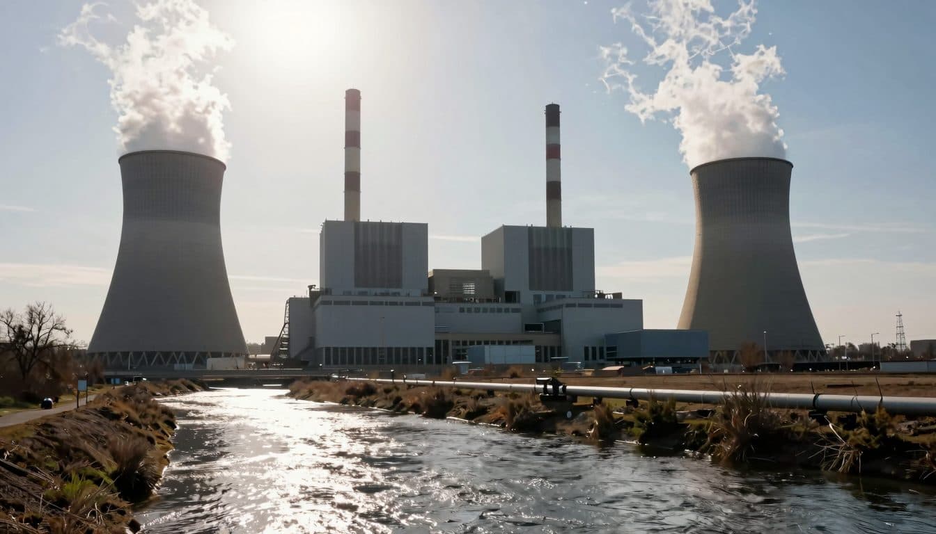 Hitze zwingt Frankreich, Atomreaktoren abzuschalten
