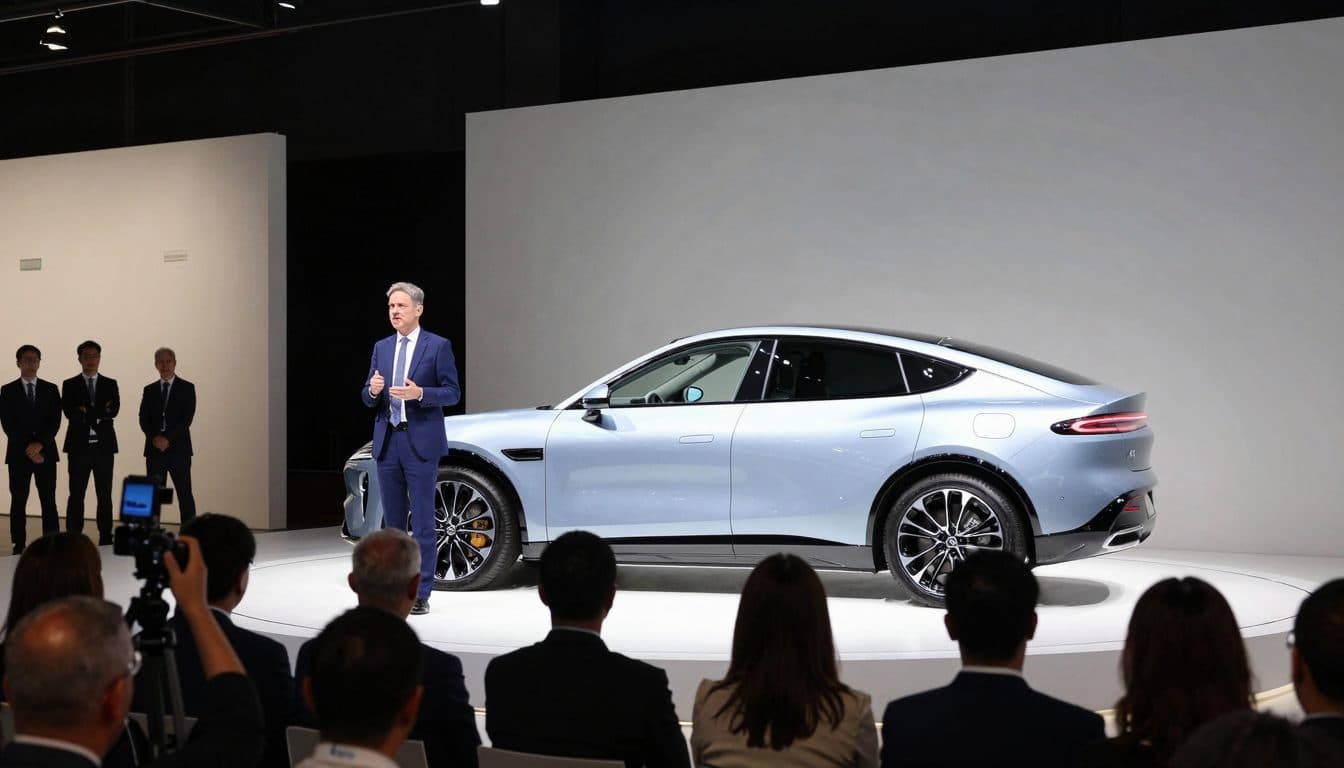 Xpeng zeigt in München sein neues Elektroauto L03