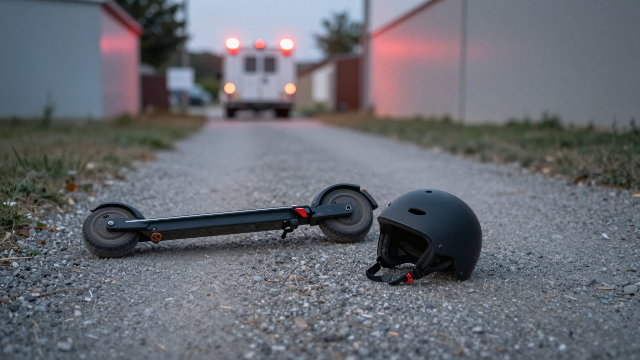E-Scooter-Unfall: Warum ein Helm wirklich wichtig ist
