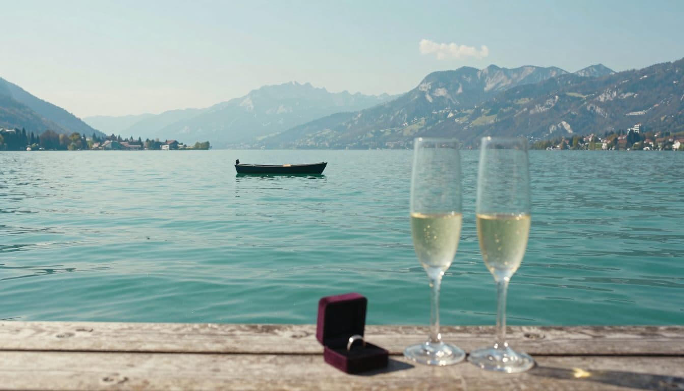 Verlobung am Tegernsee: Caprice und Luca sagen Ja