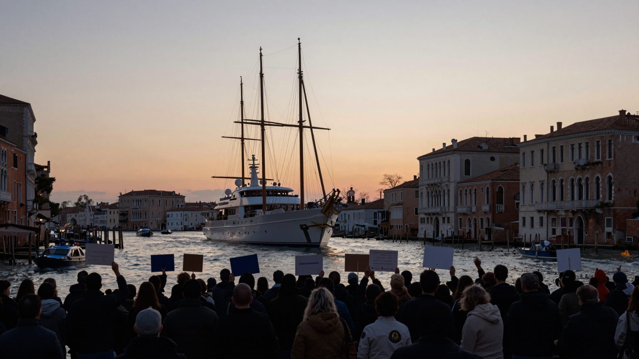 Venedig sagt Nein zur Mega-Yacht des US-Botschafters