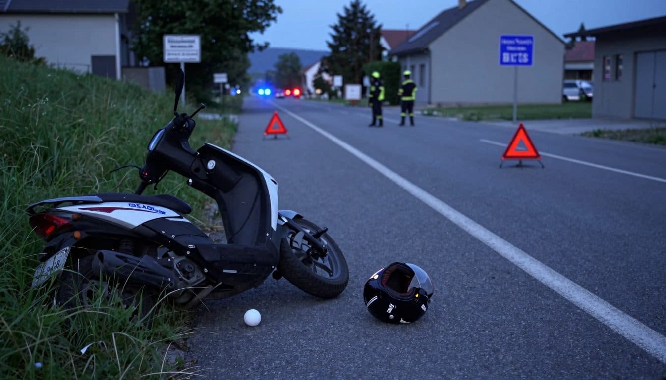 Mopedunfall in Tirol: Wespe im Helm löst Sturz aus