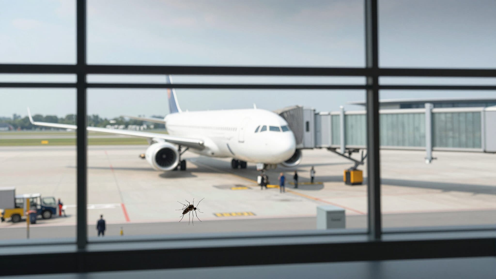 Malaria am Frankfurter Flughafen: Vier Mitarbeiter erkrankt