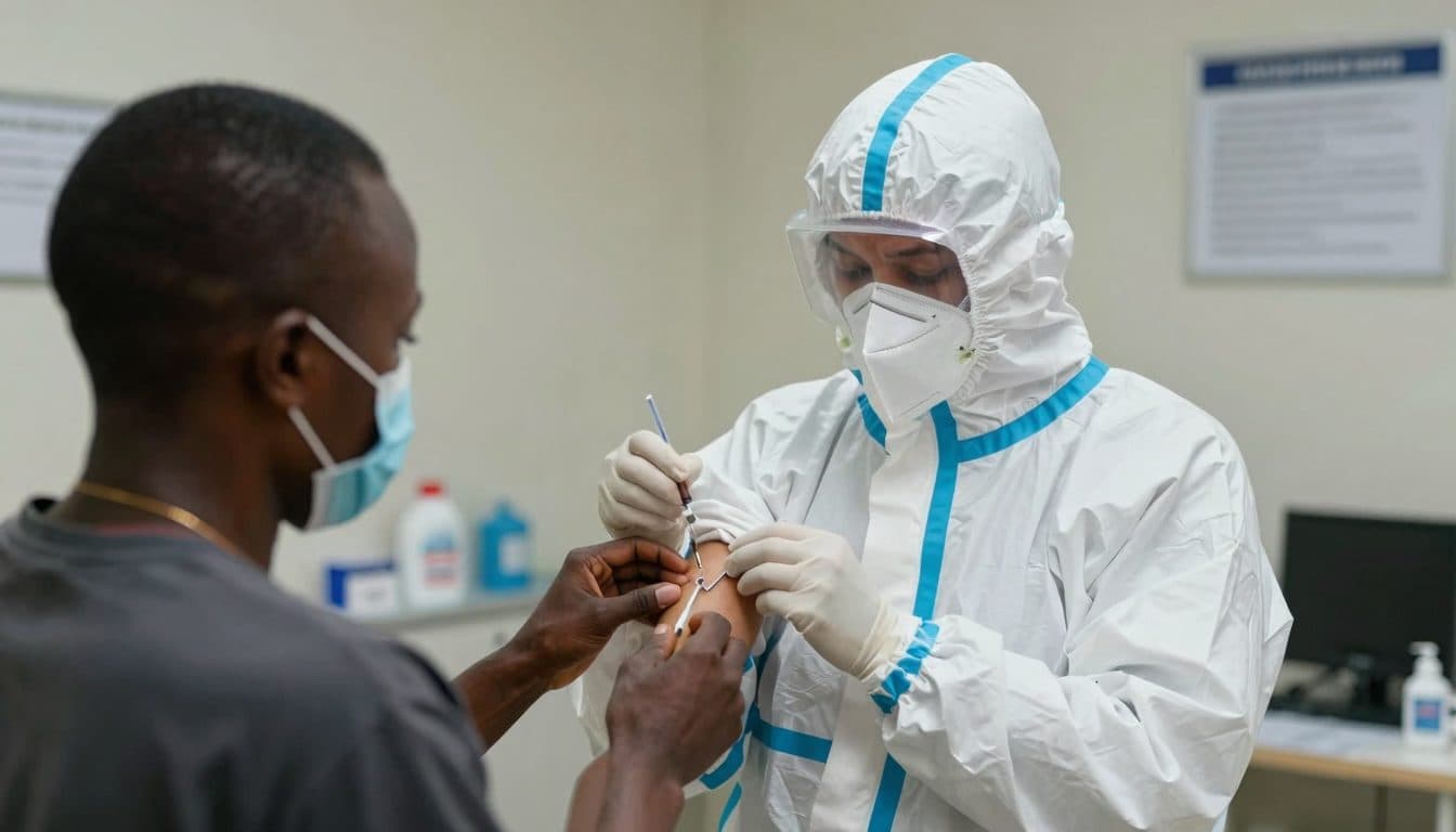 Ebola-Impfstoff erreicht Gesundheitshelfer im Kongo, während die WHO warnt, dass der Ausbruch nicht unter Kontrolle ist