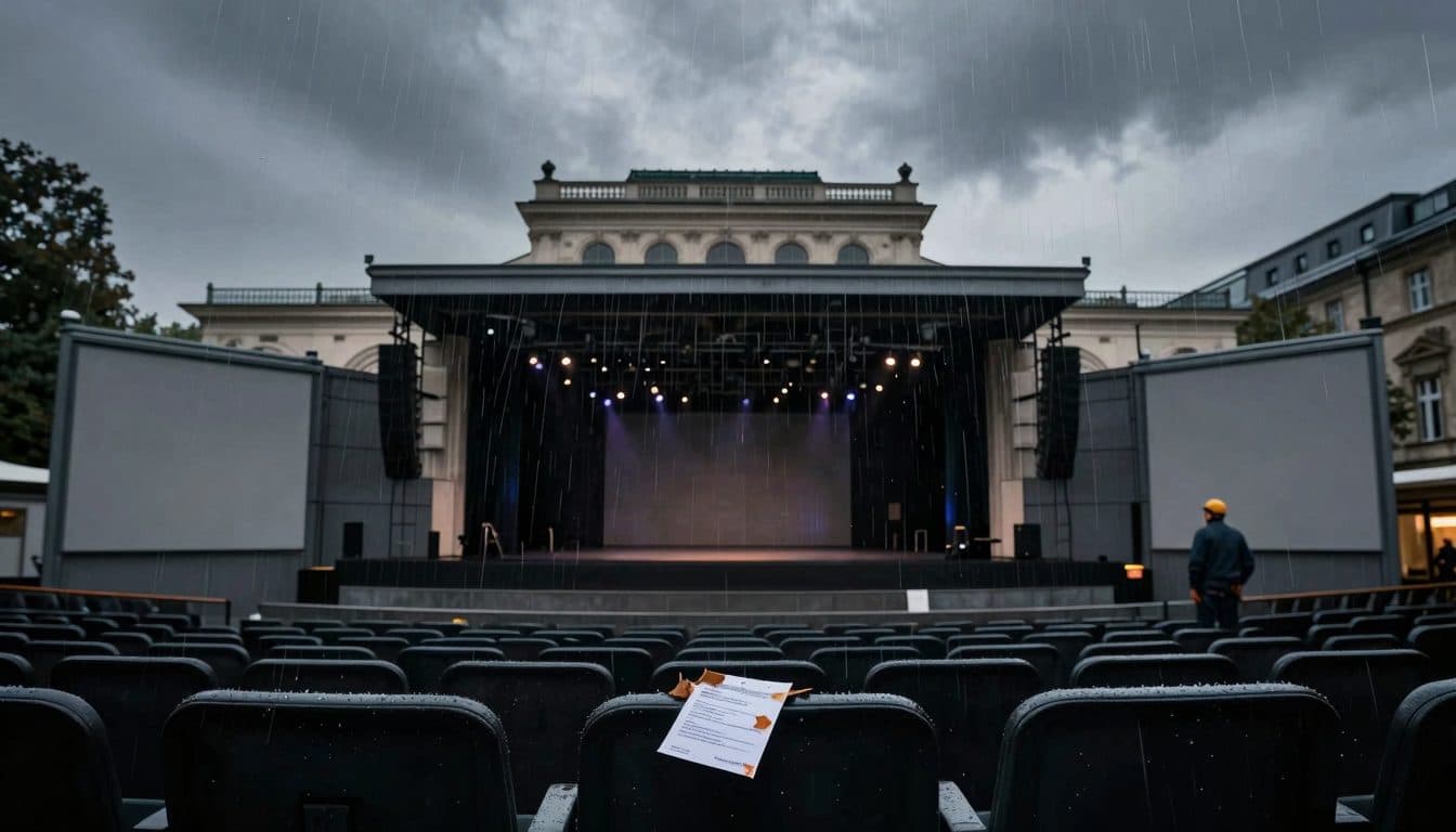 Wiener Opernsommer: Carmen-Premiere fällt ins Wasser