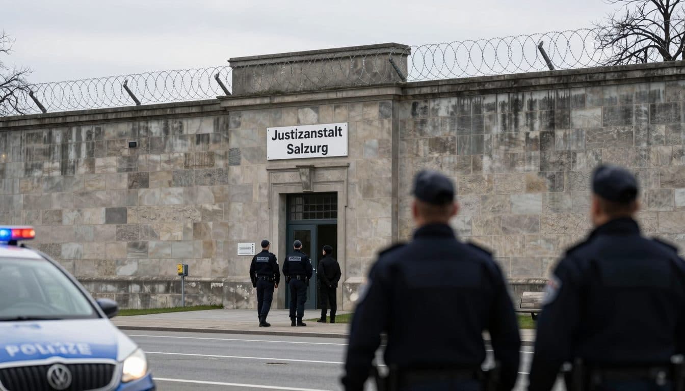 Salzburg: Geflohener Häftling beging 19 Straftaten – Polizei fasst ihn