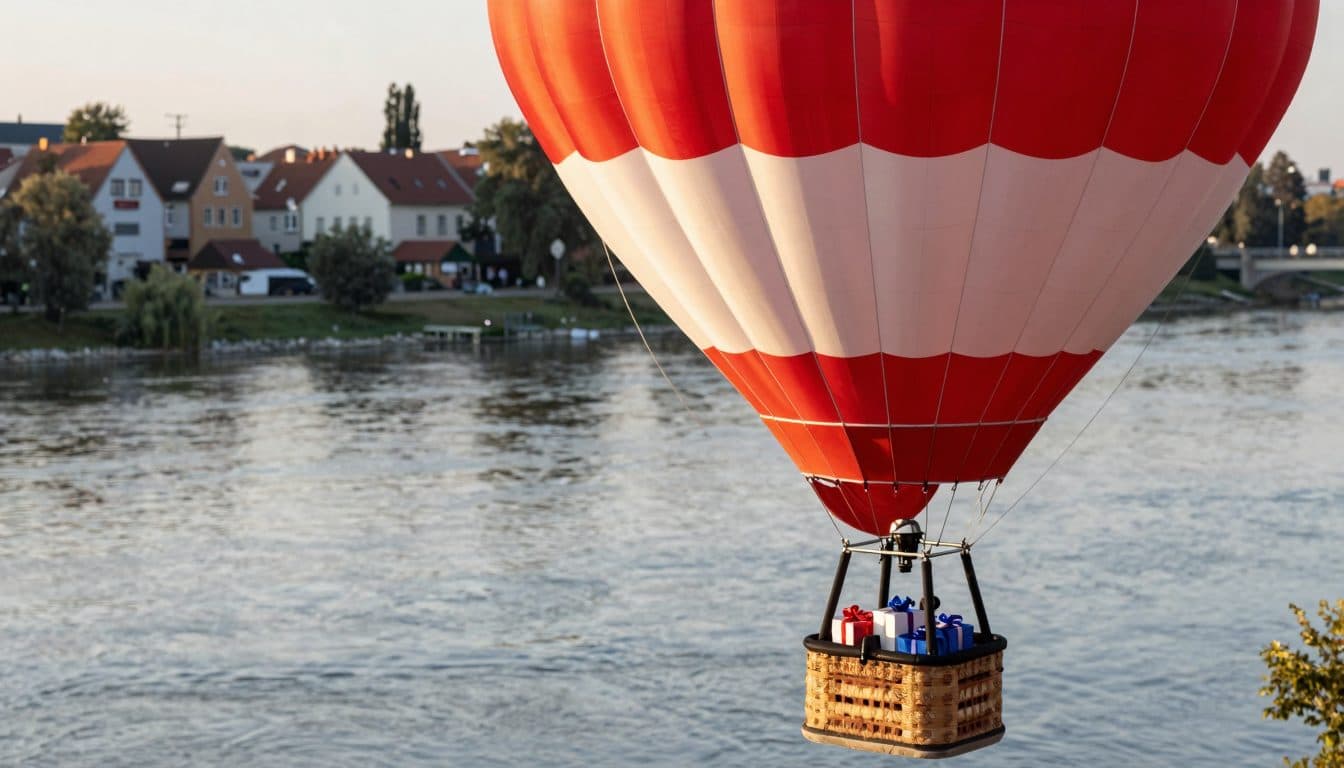 Die Ballon-Saison: Mode mit Volumen und ein Flug für den guten Zweck