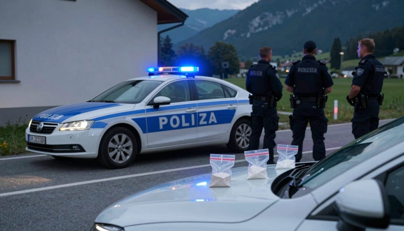 Verkehrskontrolle in Kärnten: 74-jähriger Mann wegen Kokain-Fund festgenommen