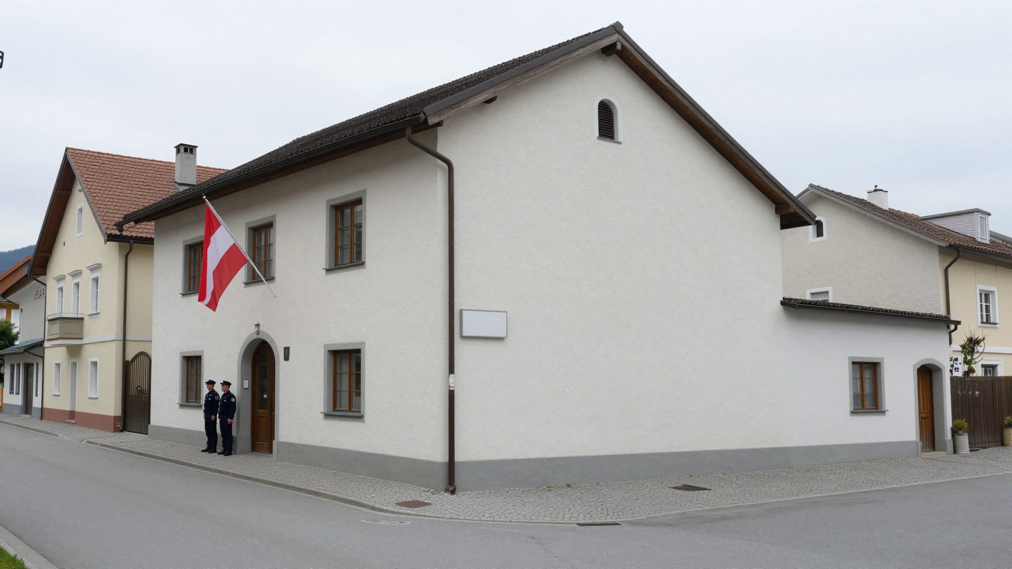 Aus einem schwierigen Ort wird eine Polizeistation