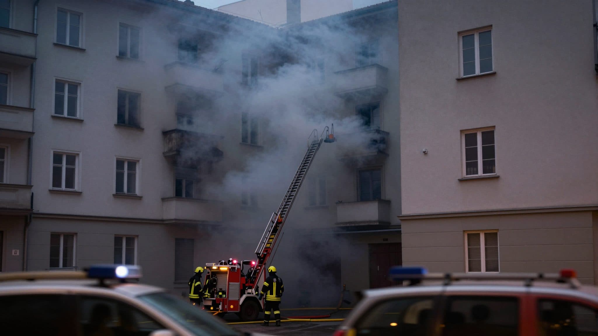 Wohnungsbrand in Wien-Meidling: Ein Mann wird verletzt