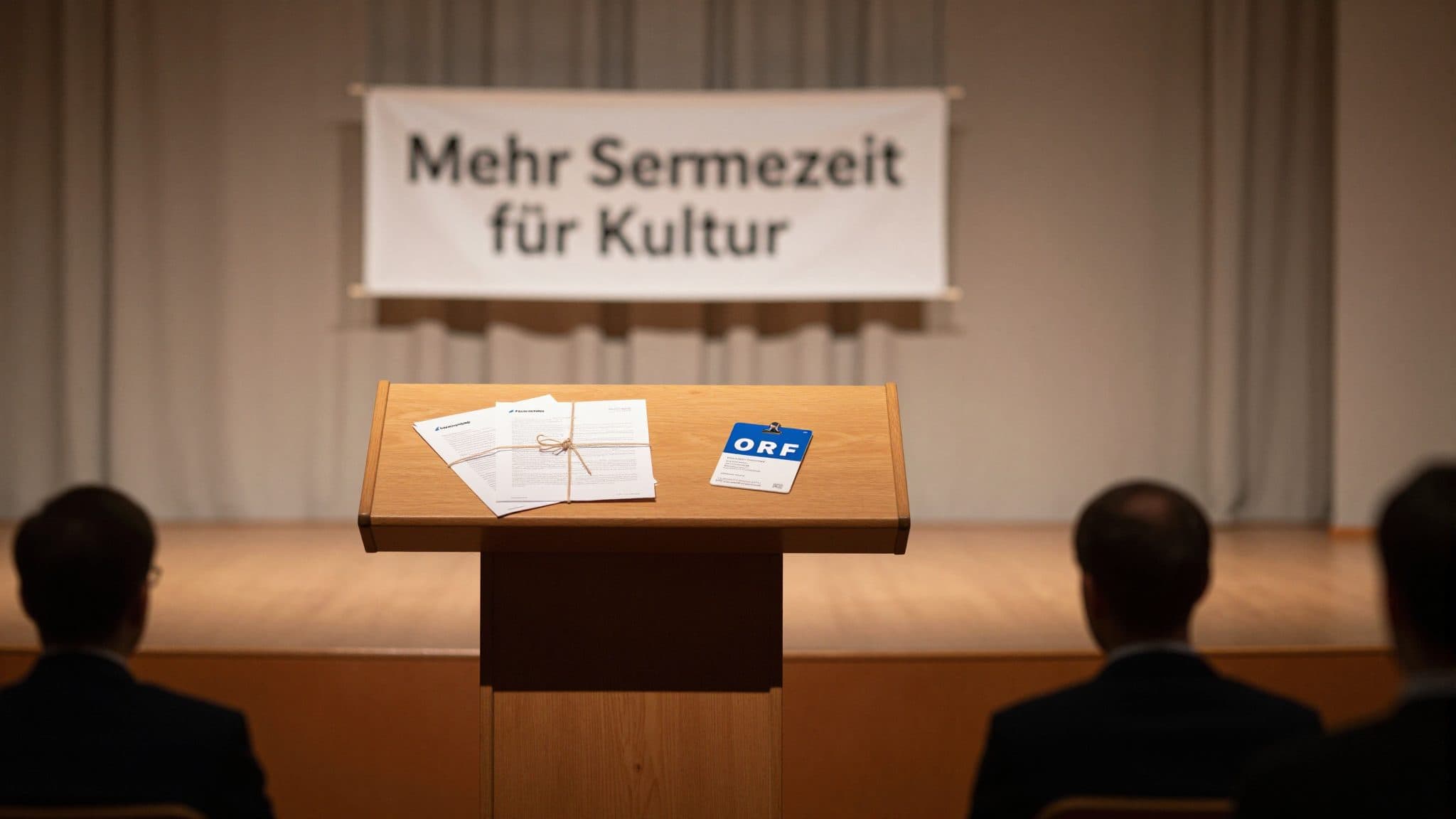 Kulturschaffende protestieren gegen Kürzungen beim ORF