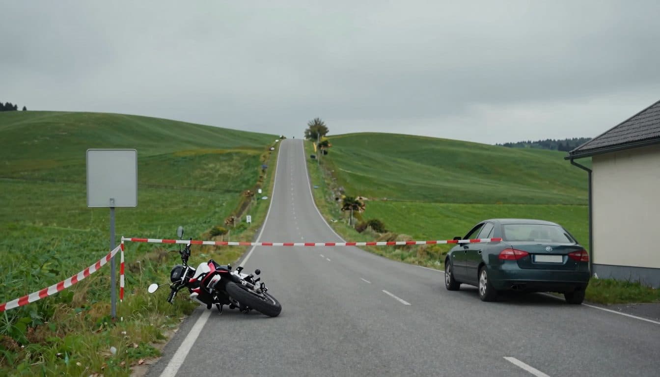 Motorradunfall in der Steiermark: Mann stirbt nach Zusammenstoß mit Auto
