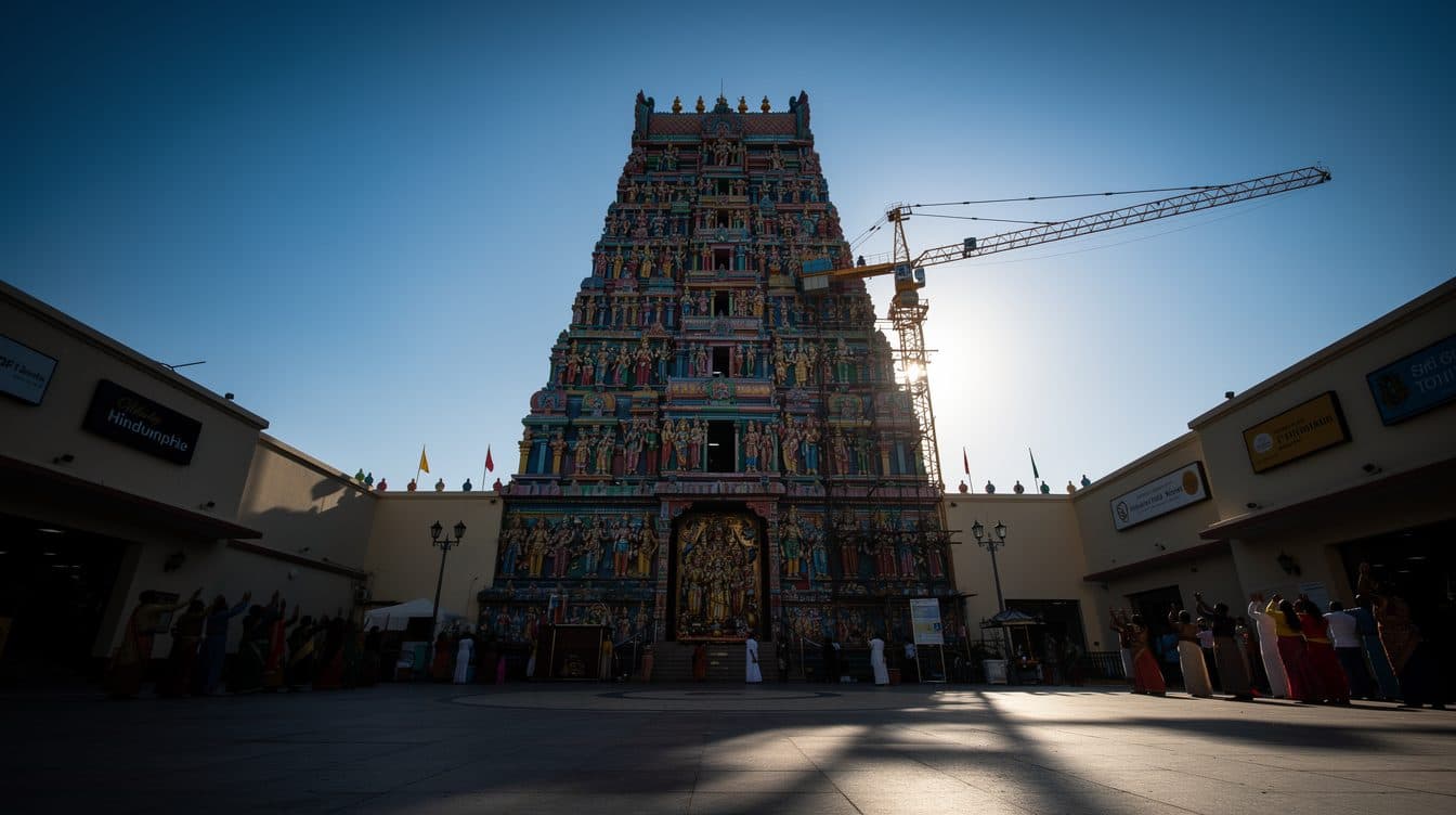 Neuer Hindu-Tempel in Berlin feierlich eröffnet