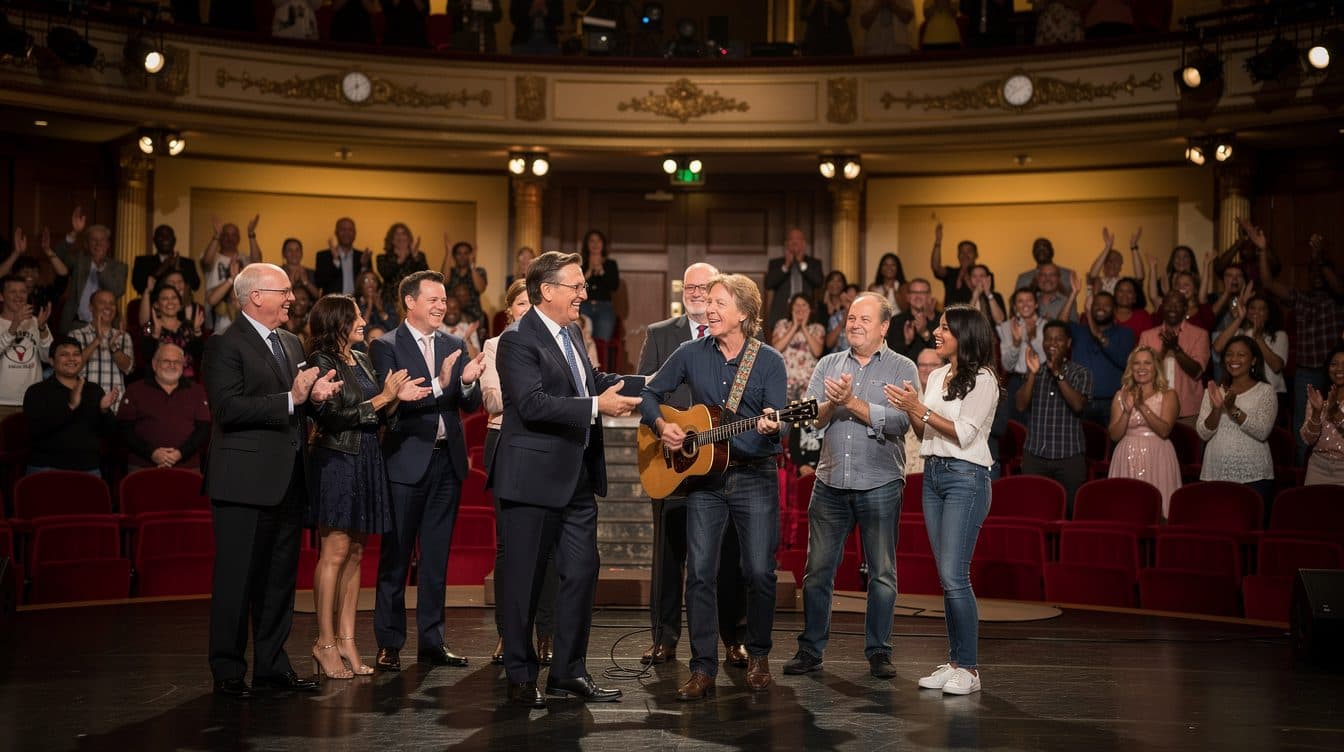 Colbert sagt Tschüss mit Mega-Starauflauf