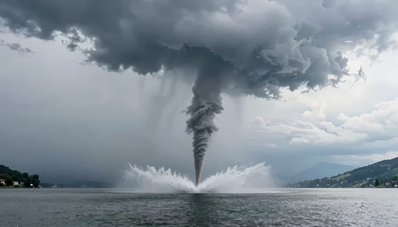 Tornado über dem Bodensee – was ist da passiert?