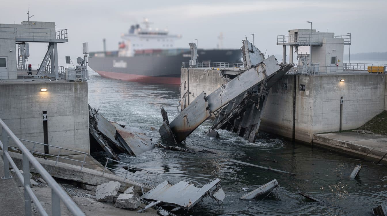 Urteil nach Crash in die Schleuse: 1,7 Millionen Euro Schadensersatz