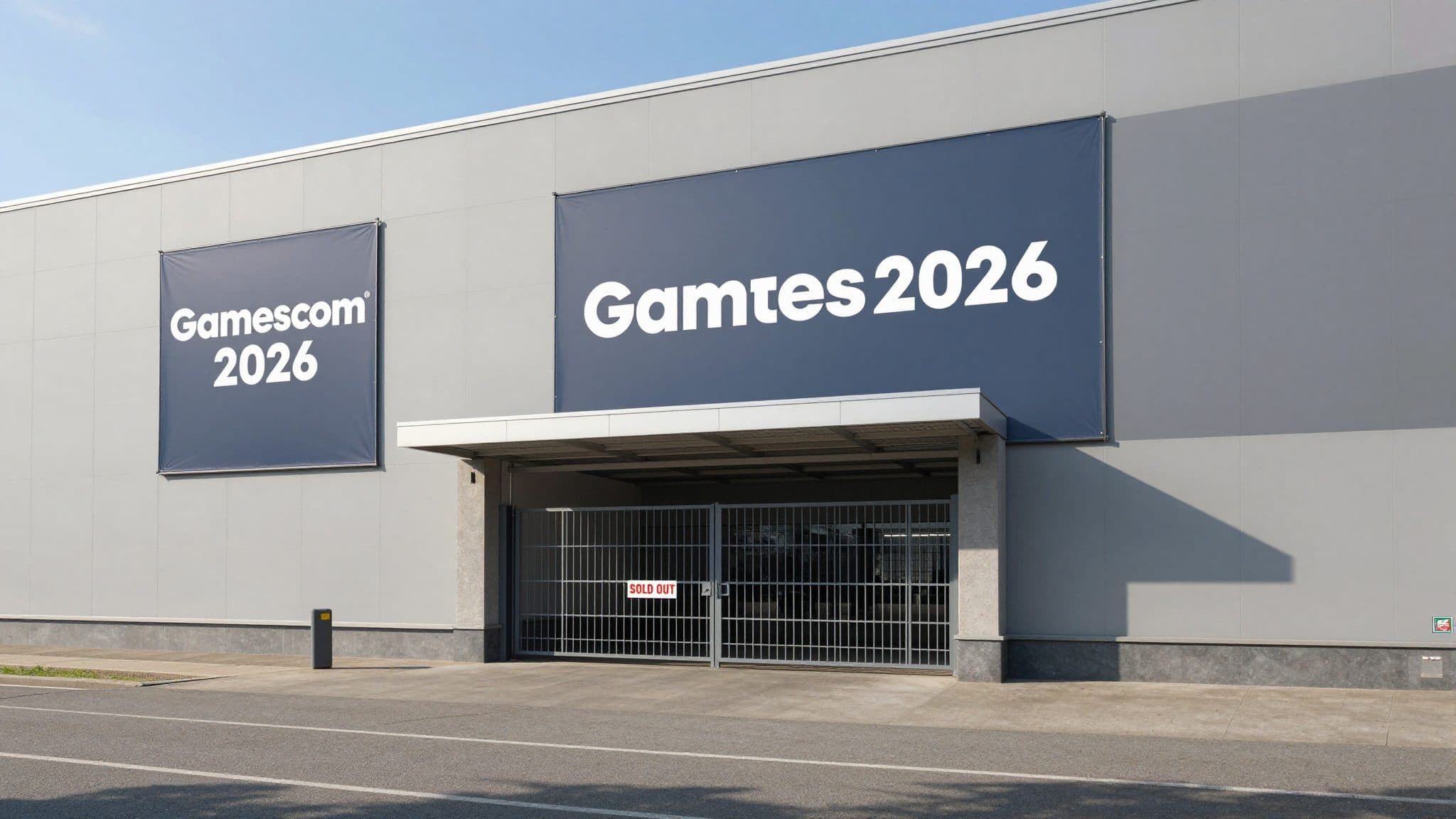 Gamescom 2026: Alle Stände sind schon weg!