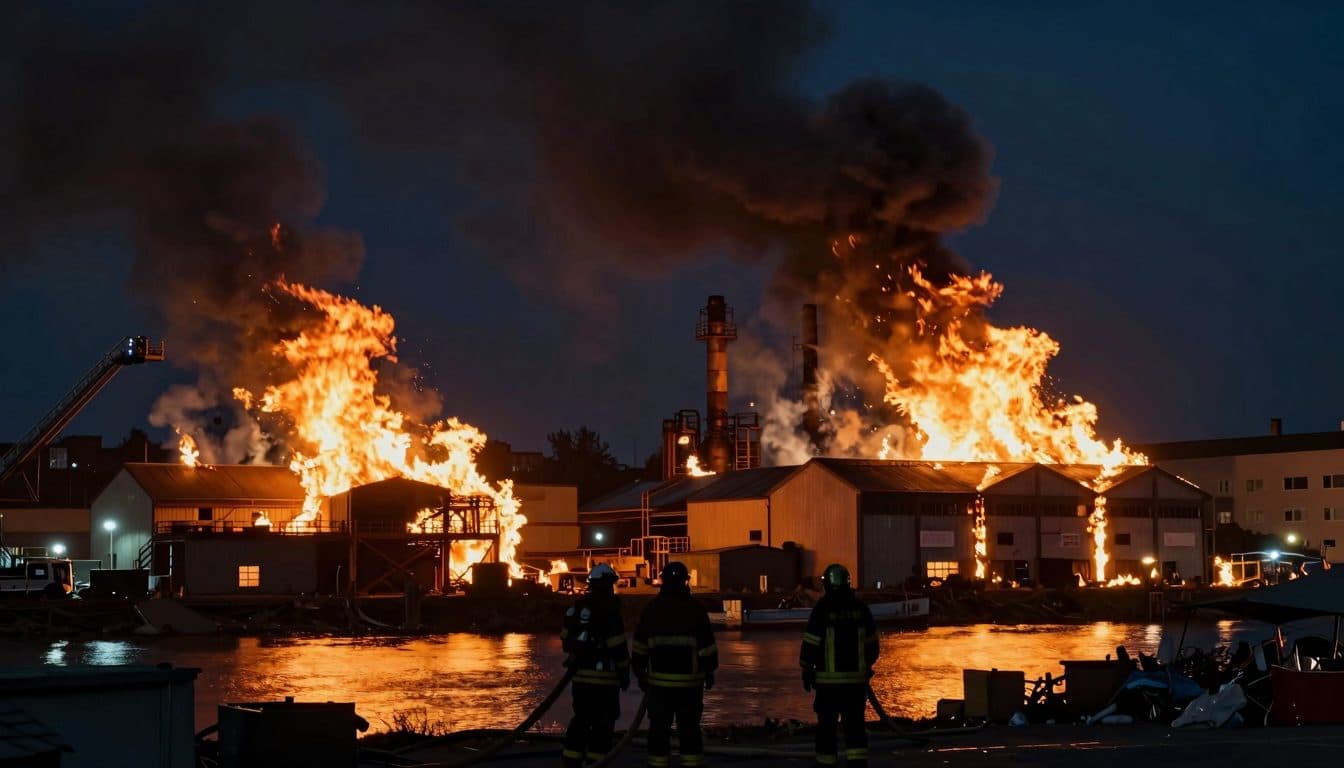 Großbrand auf dem Stuttgarter Großmarkt: Was ist passiert?