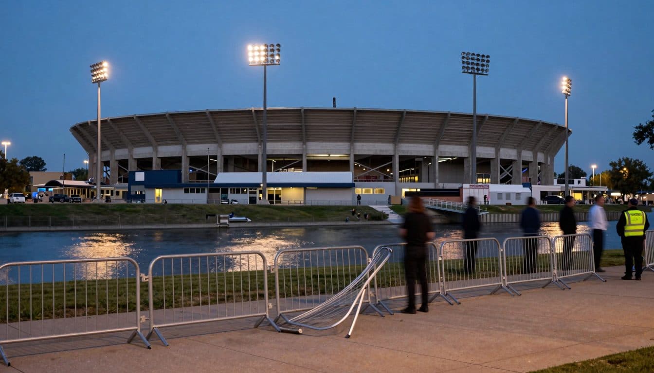 Fans stürmen Stadion in Linz – ein Mitarbeiter wird verletzt