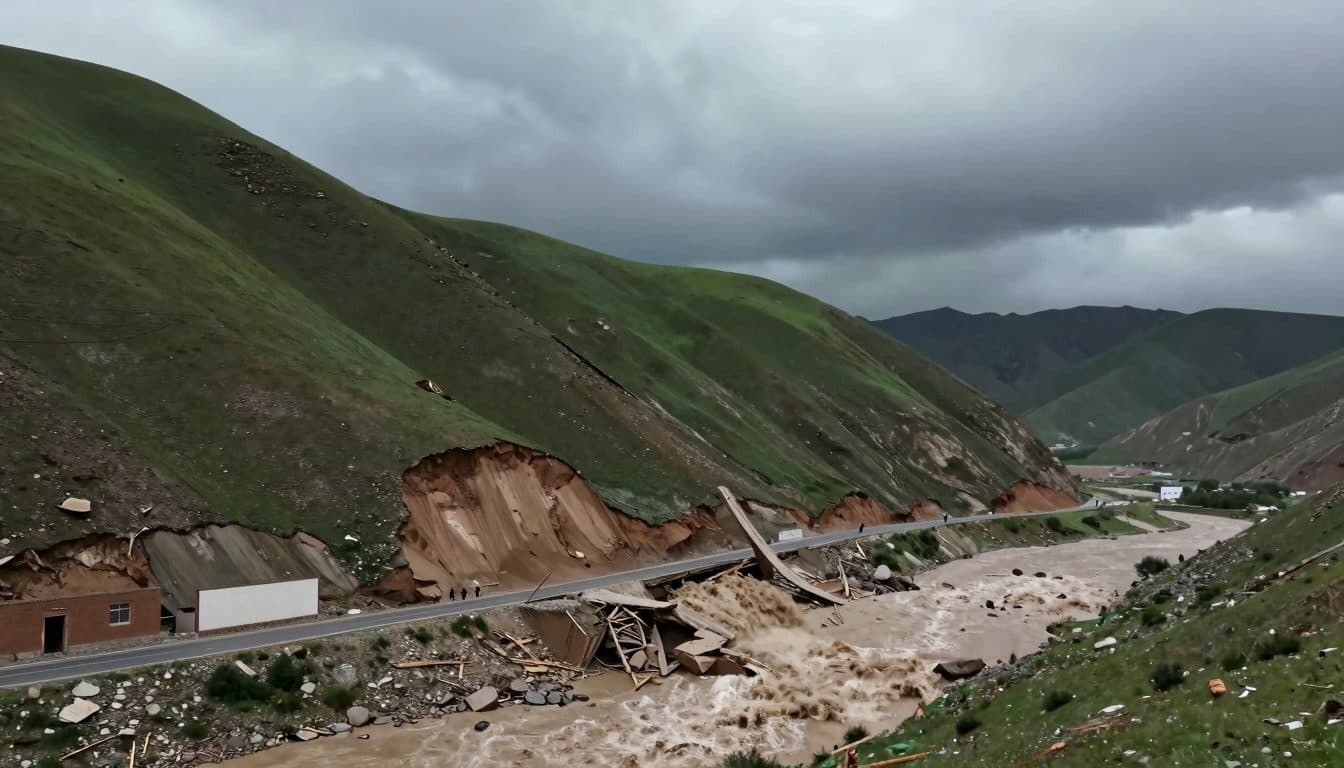 Starkregen und Erdrutsche in China: Was ist passiert?