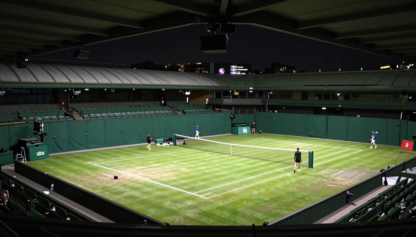 Zverevs Wimbledon-Match muss pausieren – das steckt dahinter