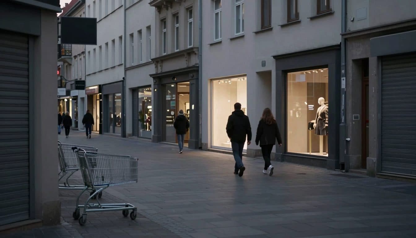 Einzelhandel in Deutschland: Stimmung auf dem tiefsten Stand seit Corona
