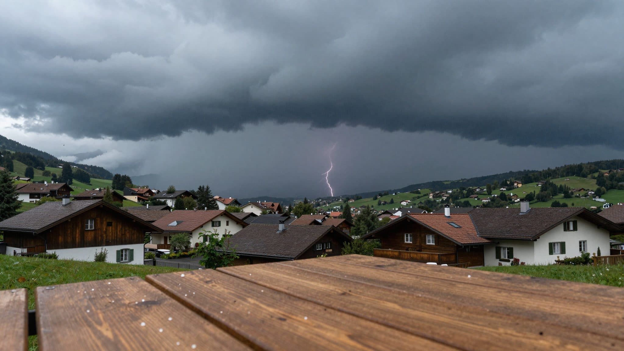 Hagel und Gewitter in der Schweiz – was ist passiert?