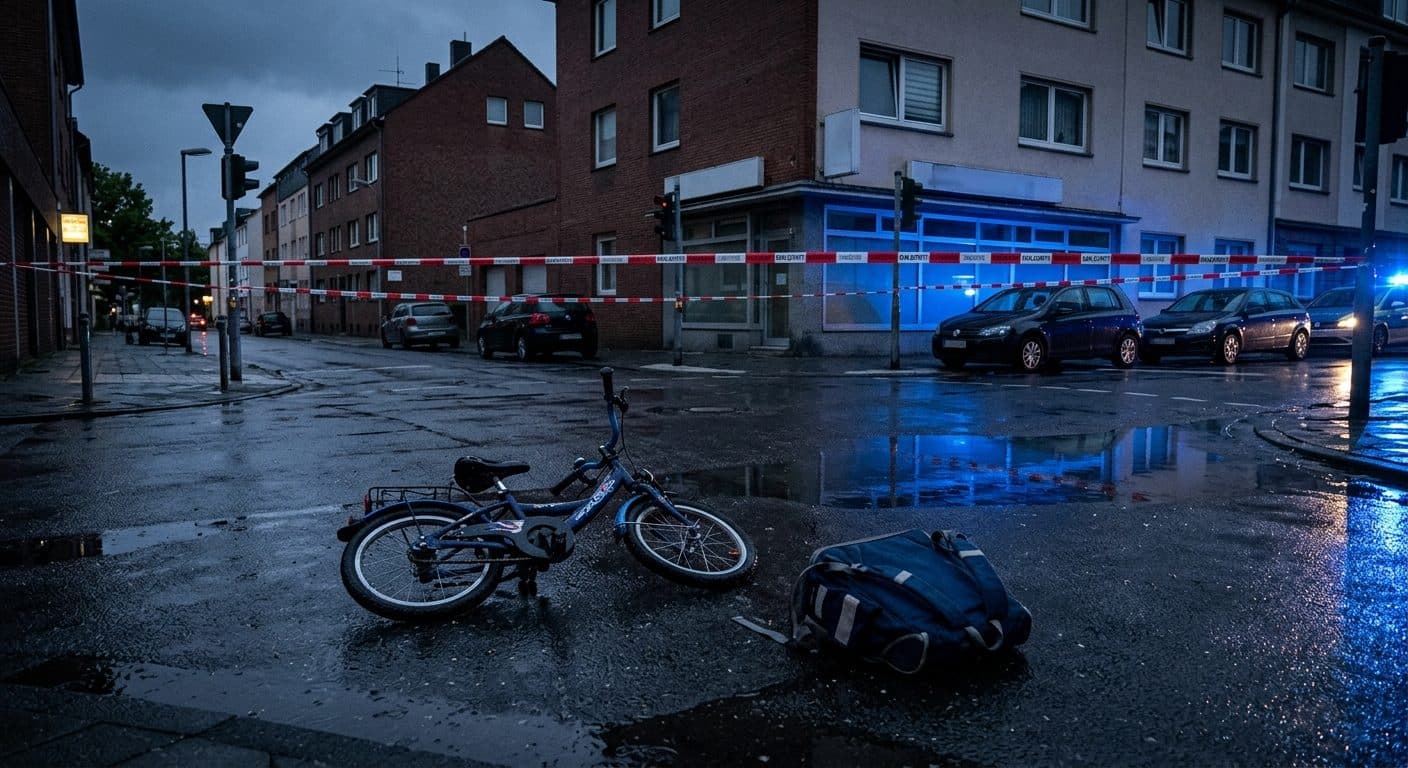 Tödlicher Unfall in Dinslaken: Zwei Jungen auf dem Schulweg gestorben