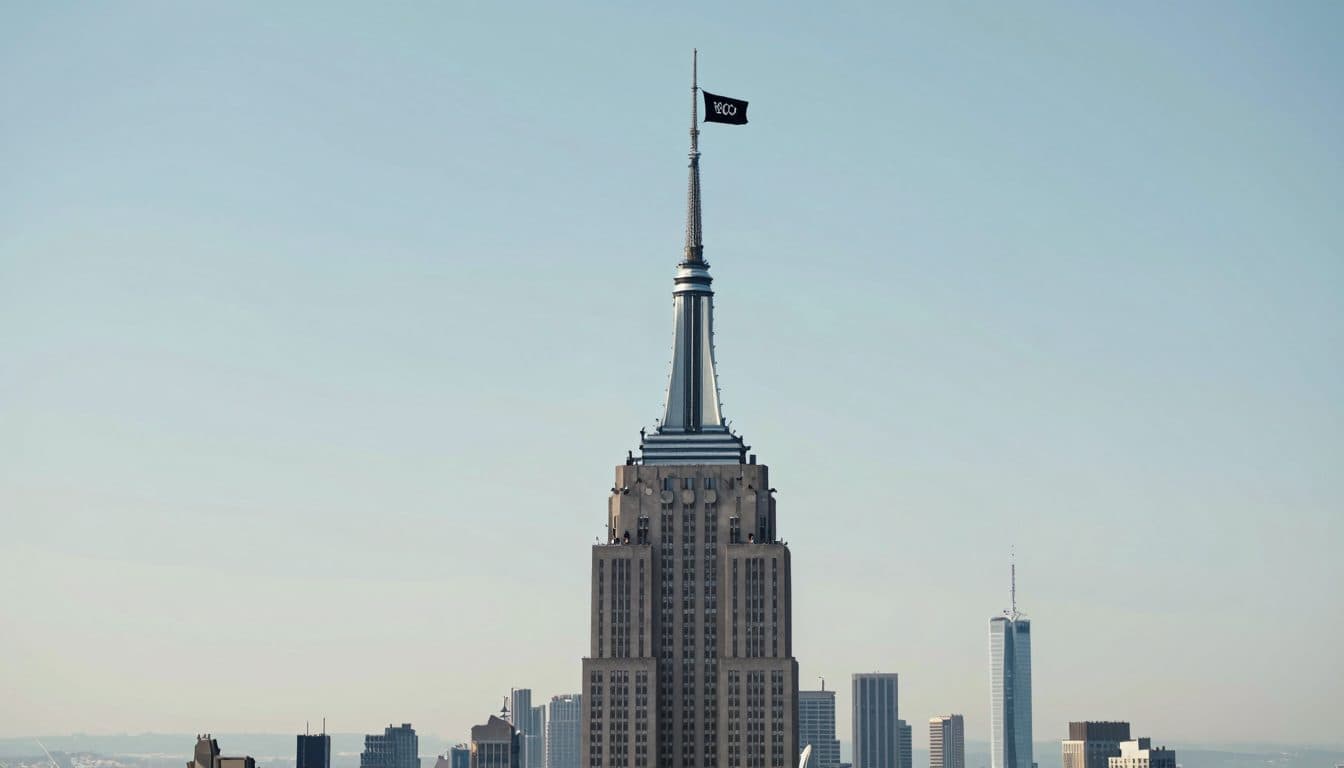 Liebes-Stunt auf dem Empire State Building: Paar klettert 443 Meter hoch