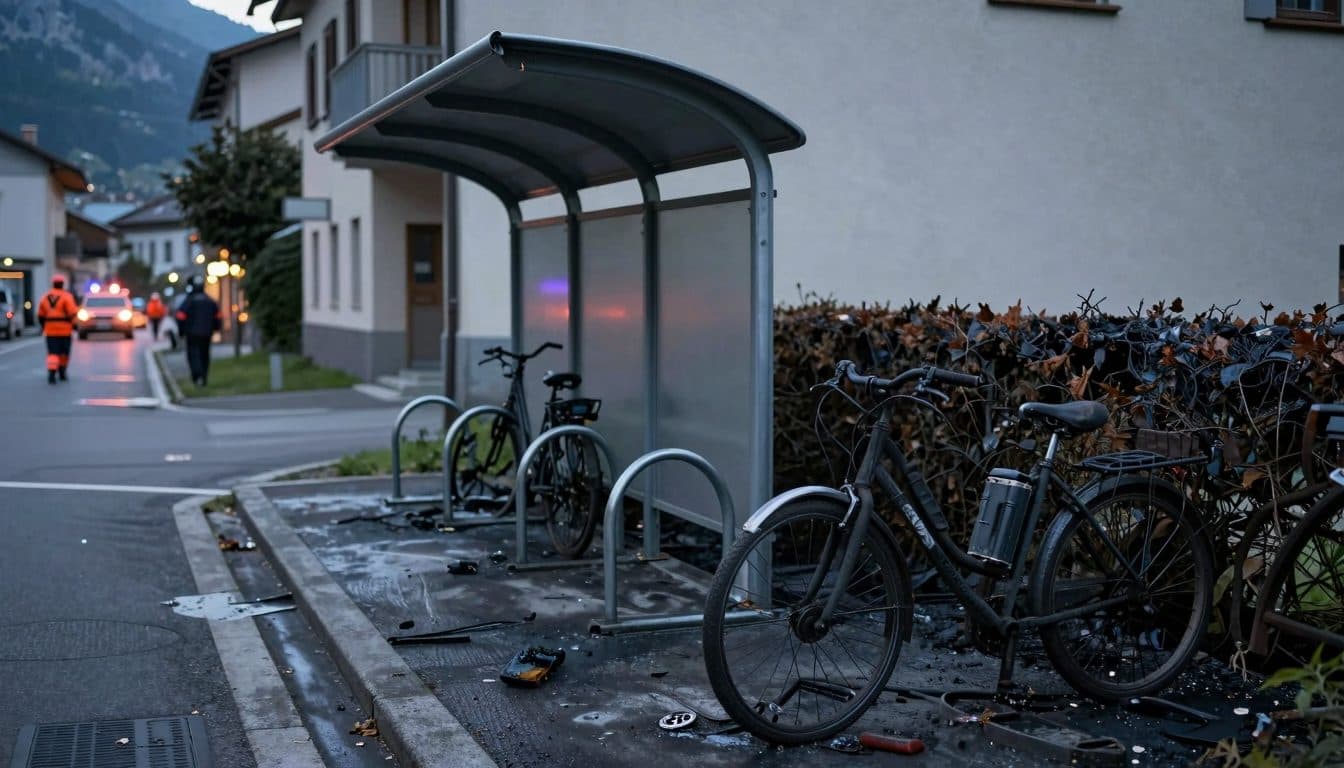 E-Bike-Akku explodiert in Reutte – niemand verletzt