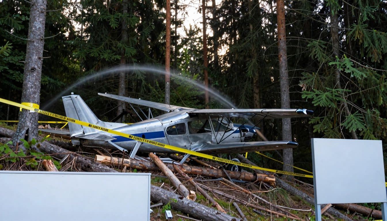 Kleinflugzeug in Niederösterreich abgestürzt: Was passiert ist