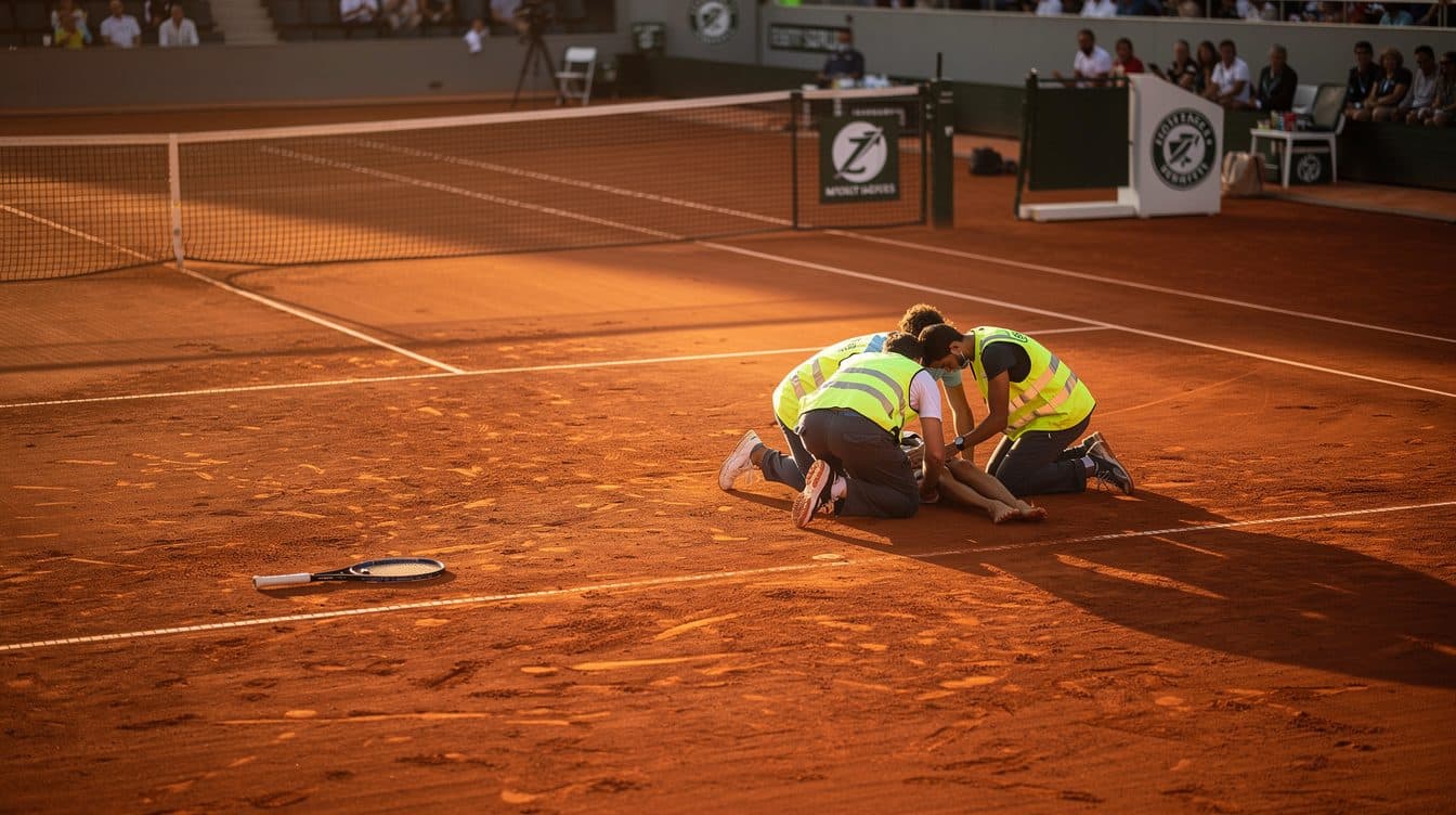 Tennis-Drama in Paris: Warum ein Sieger nach dem Match zusammenbrach